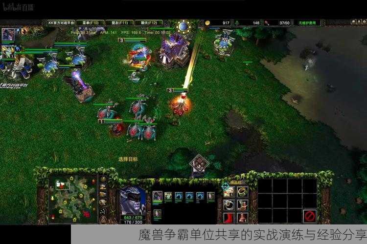 魔兽争霸单位共享的实战演练与经验分享
